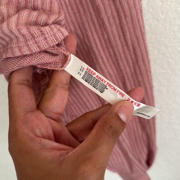 Free People crop pullover size medium - Picture 4 of 7